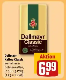 REWE Dallmayr Kaffee Classic Angebot