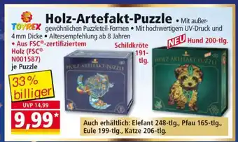 Norma Holz-Artefakt-Puzzle Angebot
