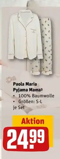 REWE Paola Maria Pyjama Mama3 Angebot