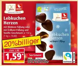 Norma Lebkuchen- Herzen Angebot