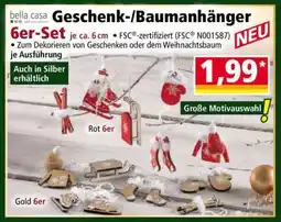 Norma Geschenk-/Baumanhänger 6er-Set Angebot