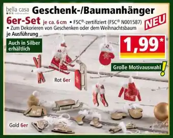 Norma Geschenk-/Baumanhänger 6er-Set Angebot