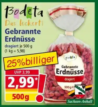 Norma Gebrannte Erdnüsse Angebot