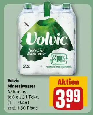 REWE VOLVIC Mineralwasser Angebot