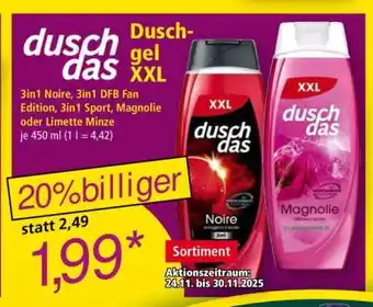 Norma duschdas Duschgel XXL Angebot