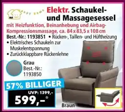 Norma Elektr. Schaukel- und Massagesessel Angebot