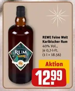 REWE REWE Feine Welt Karibischer Rum Angebot