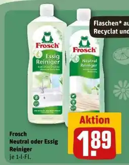 REWE Frosch Neutral- oder Essig-Reiniger Angebot