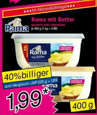 Norma Rama mit Butter Angebot