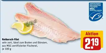 REWE Rotbarsch-Filet Angebot