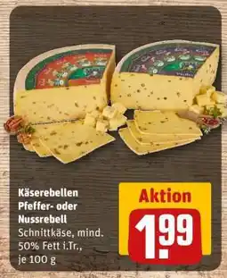 REWE Käserebellen Pfeffer- oder Nussrebell Angebot