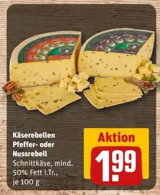 REWE Käserebellen Pfeffer- oder Nussrebell Angebot