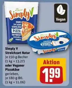 REWE Simply V Streichzart Natur Angebot