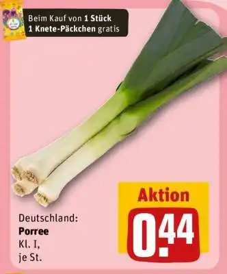 REWE Porree Angebot