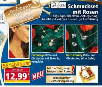 Norma Schmuckset mit Rosen Angebot