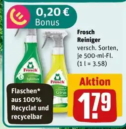REWE Frosch Reiniger Angebot