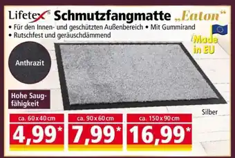 Norma Schmutzfangmatte „Eaton“ Angebot