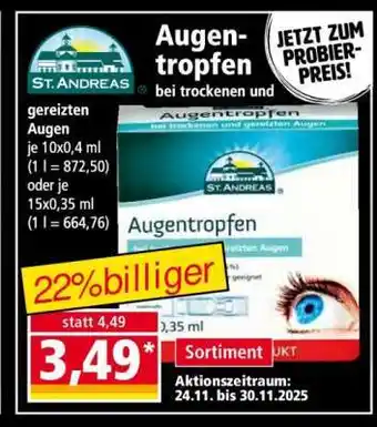 Norma Augentropfen Angebot