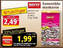 Norma Sonnenblumenkerne Angebot
