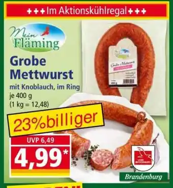 Norma Grobe Mettwurst Angebot