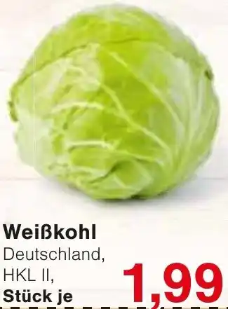 Wiglo Wunderland Weißkohl Angebot