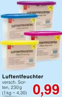 Wiglo Wunderland Luftentfeuchter Angebot