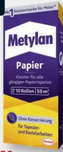 B1 Discount Baumarkt Metylan Papierkleister Angebot
