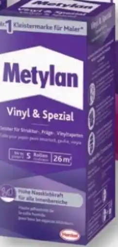 B1 Discount Baumarkt Metylan Tapetenkleister Vinyl & Spezial Angebot