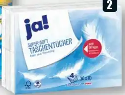 B1 Discount Baumarkt ja! Taschentücher Angebot