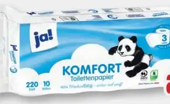 B1 Discount Baumarkt ja! Toilettenpapier Angebot