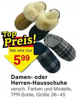 Wiglo Wunderland Damen oder Herren-Hausschuhe Angebot