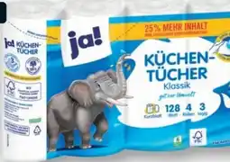B1 Discount Baumarkt ja! Küchentücher Angebot