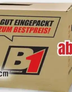 B1 Discount Baumarkt B1 Umzugskarton Angebot