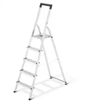 toom Baumarkt Hailo Alu-Sicherheits-Stehleiter L40 BasicLine Angebot