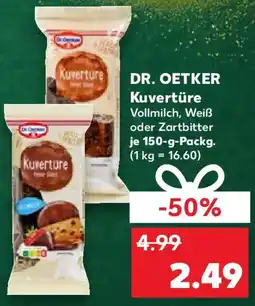 Kaufland DR. OETKER Kuvertüre Angebot
