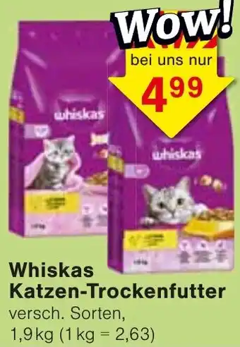 Wiglo Wunderland Whiskas Katzen-Trockenfutter Angebot