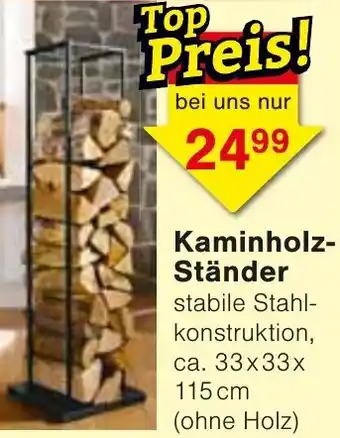 Wiglo Wunderland Kaminholz Ständer Angebot