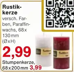 Wiglo Wunderland Rustikkerze Angebot
