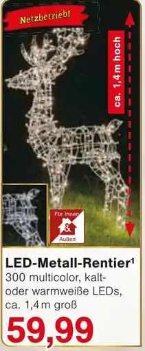 Wiglo Wunderland LED-Metall-Rentier Angebot