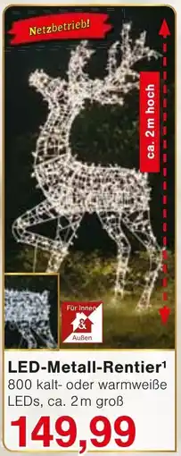 Wiglo Wunderland LED-Metall-Rentier Angebot