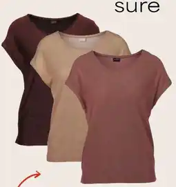 AWG Mode Sure Damen Lurex T-Shirt Angebot