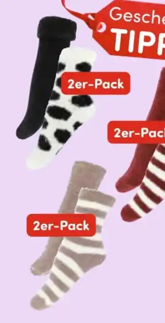 AWG Mode Damen-Kuschelsocken 2er-Pack Angebot