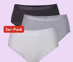 AWG Mode Sure Damen Midi-Slips 3er Pack Angebot