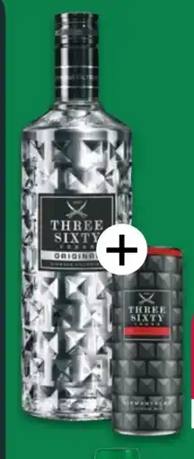 NETTO Three Sixty Vodka Angebot