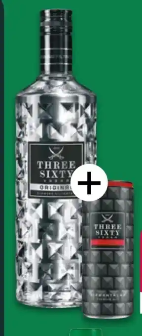 NETTO Three Sixty Vodka Angebot