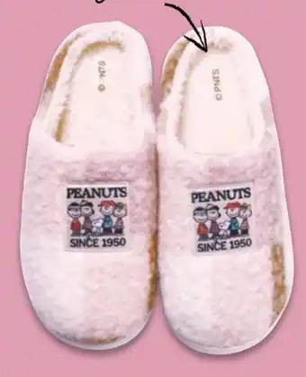 NETTO Peanuts Damen Snoopy Plüsch-Hausschuhe Angebot