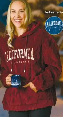 NETTO Damen Fleece-Hoodie California Angebot