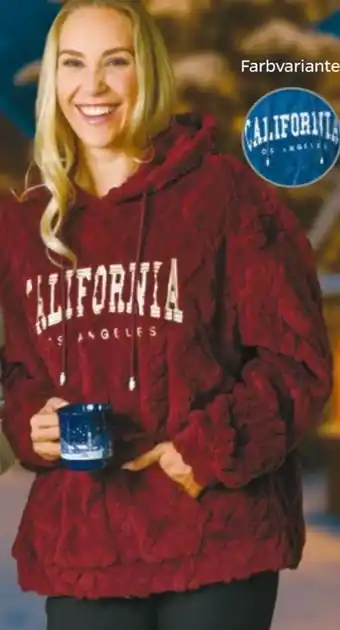 NETTO Damen Fleece-Hoodie California Angebot