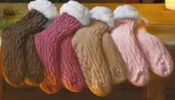 NETTO Weihnachts-Kuschelsocken mit Teddyfell Angebot