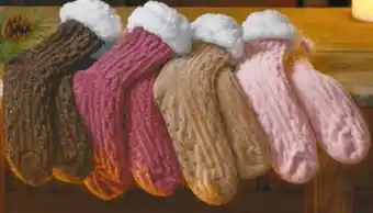 NETTO Weihnachts-Kuschelsocken mit Teddyfell Angebot